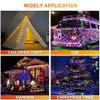 SUVEUS Trampoline Lights, Waterproof LED Lights for 16Ft 15Ft 14Ft 12Ft 10Ft Trampoline, 16 Colors Change with Remote and App Control, Sync up to Music, Super Bright for Kids to Play at Night view 4