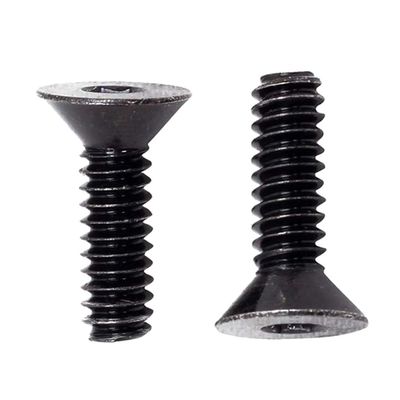 Almencla 2 Pieces 0.63 Inch Sight Metric Screw Adapter - Hex Button Socket Head Screws, Sight Mounting for Recurve - Black