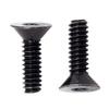 Almencla 2 Pieces 0.63 Inch Sight Metric Screw Adapter - Hex Button Socket Head Screws, Sight Mounting for Recurve - Black