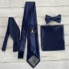KissTies Marine Ties For Boys Navy Blue Teens Necktie + Gift Box view 4