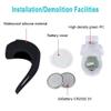 Bestlsy Set of 6 Bike Lights Front and Back, LED Clip-On Silicon Bicycle Lights with Waterproof Silicone Housing, Multi-Purpose Water Resistant Headlight view 3