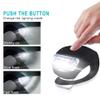 Bestlsy Set of 6 Bike Lights Front and Back, LED Clip-On Silicon Bicycle Lights with Waterproof Silicone Housing, Multi-Purpose Water Resistant Headlight view 4