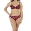 Freya Women's Tiger Bay Underwire Plunge Bikini Swim Top AS0702, Sunset, 30DD view 3