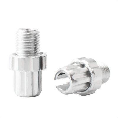 ALEOED Black/Silver Bicycle M10 Brake Cable Handle Lever Adjusting Screws Fastener Bolt 10mm Brake Accessorie for Mountain Road Bike MTB (Silver)