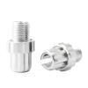 ALEOED Black/Silver Bicycle M10 Brake Cable Handle Lever Adjusting Screws Fastener Bolt 10mm Brake Accessorie for Mountain Road Bike MTB (Silver)