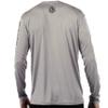Coastal Waters Supply Co. Men's UPF 40+ Long Sleeve Performance Sun Protection Tee (White, Medium) view 2