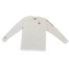 Coastal Waters Supply Co. Men's UPF 40+ Long Sleeve Performance Sun Protection Tee (White, Medium) view 3