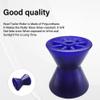 COLOFULWAY 4" Boat Trailer Roller Poly Bow Roller with Spoke fits 1/2" Shaft, Solid Polyurethane(Blue) view 4