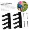BESPORTBLE 2pcs Wall Mounted Arrow Storage Brackets for Bow Display Hanger Rack Screws for Arrow Accessories Organization Space-Saving view 2