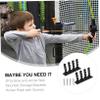 BESPORTBLE 2pcs Wall Mounted Arrow Storage Brackets for Bow Display Hanger Rack Screws for Arrow Accessories Organization Space-Saving view 3