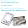 ZSHJGJR 3/6pcs Archery Arrowhead Storage Box Case Metal Multi-Function Storage Box for Archery Nocks Feathers Bowfishing Broadheads Slingshot Bow Accessories(Case Only) (with Sponge 3pcs) view 4
