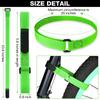 12 Pieces Bike Rack Straps 23.6 Inches Adjustable Bike Cinch Straps Wheel Stabilizer Bicycle Accessories for Transporting Bicycles(Black, Green, Yellow) view 2