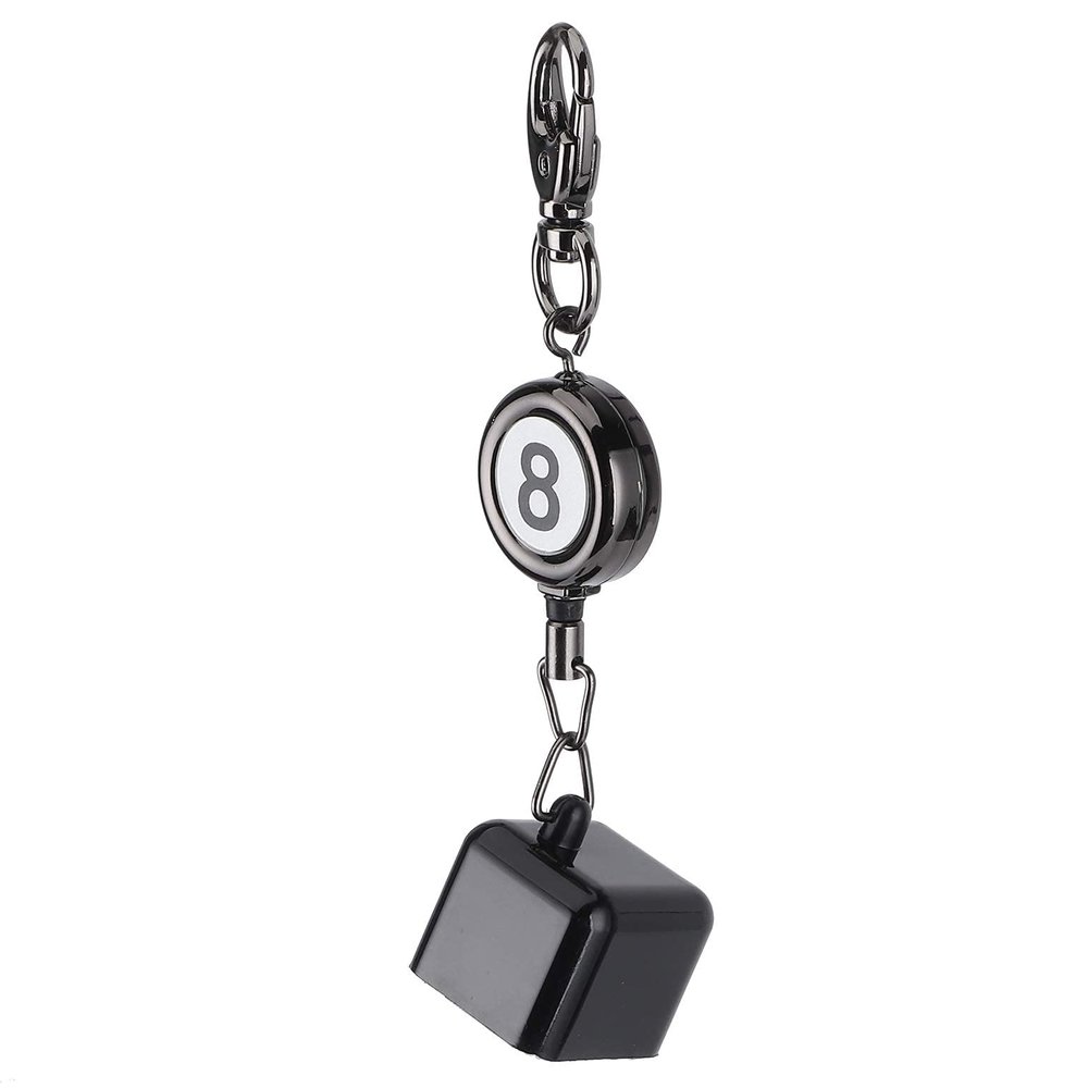 ohcoolstule Billiards Snooke Chalk Holder Pool Cue with Belt Clip Retractable Pool Table Accessories
