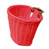 Opla3ofx Handlebar Bike Basket, Front Handlebar Adult Storage Basket, Bicycle Accessory, Bike Basket-Front Handlebar Adult Women Bicycle Storage Baskets Red view 1
