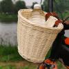 Opla3ofx Handlebar Bike Basket, Front Handlebar Adult Storage Basket, Bicycle Accessory, Bike Basket-Front Handlebar Adult Women Bicycle Storage Baskets Red view 3
