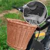 Opla3ofx Handlebar Bike Basket, Front Handlebar Adult Storage Basket, Bicycle Accessory, Bike Basket-Front Handlebar Adult Women Bicycle Storage Baskets Red view 4