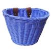 Opla3ofx Handlebar Bike Basket, Front Handlebar Adult Storage Basket, Bicycle Accessory, Bike Basket-Front Handlebar Adult Women Bicycle Storage Baskets Blue view 1