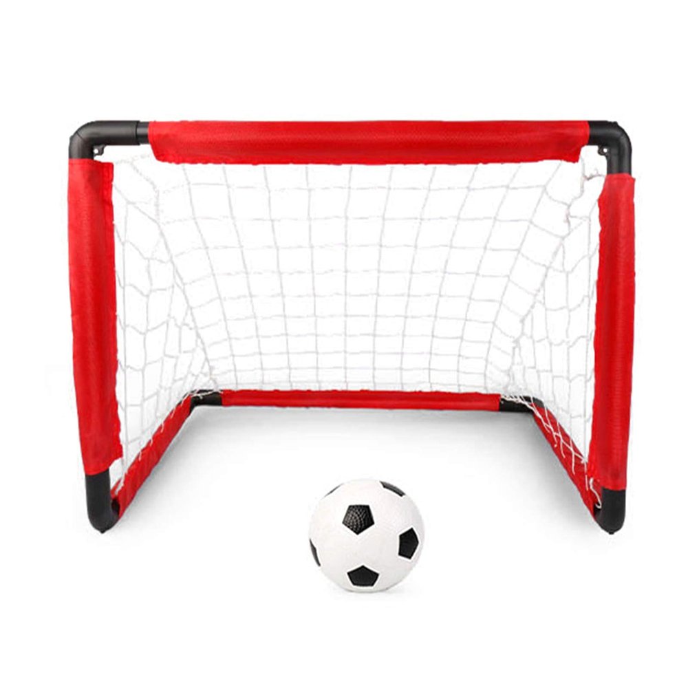 Soccer Goals Hua Indoor and Outdoor Children's Football Goals, Home School Club Football Match Sports Training, Easy to Install, 63x45x48.5cm