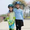 Bilaki Kids Bike Helmet, Adjustable Toddler Youth Helmet with Detachable Visor & LED Light for Boys Girls Ages 2-14, Multi-Sport Helmet for Cycling Scooter Skating, 2 Sizes view 2