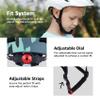 Bilaki Kids Bike Helmet, Adjustable Toddler Youth Helmet with Detachable Visor & LED Light for Boys Girls Ages 2-14, Multi-Sport Helmet for Cycling Scooter Skating, 2 Sizes view 3