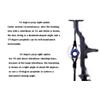 Archery 37/45 Degree Hooded Peep Sight Compound Bow Peep Sight Inner Core 6X 8X Clarifier Aperture Lens Kits (Black, 37degree 6X) view 2
