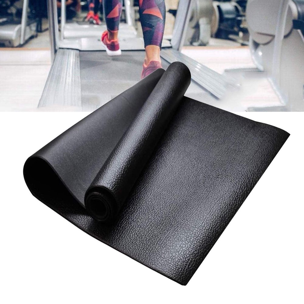 PPGE Home Fitness Equipment Mat, Treadmill Noise Reduction Mat, Exercise Bike Mat, Rowing Machine Mat, Fitness Mat, Elliptical Mat, Floors Protection Mat Sound Absorbing Mat 15065 cm