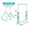 RINREA Gymnastic Bars for Kids with Adjustable Height, Folding Gymnastic Training Kip Bar, Expandable Horizontal Bar for Home view 2