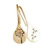 SEniutarm Earrings for Women Mom Simple Fashion Dandelions Dangle Earrings Retro Stainless Steel Pendant Jewelry Hypoallergenic Earrings Dainty Jewelry Gift - Golden view 1