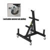 CSBH Safety Squat Shoulder Bar, Landmine Barbell Gym Attachment for 2-Inch Olympic Bar, Landmine Workout Handle, Training Strength Lifting Leg Hip Shoulder Training (Size : Barbell Bracket) view 4