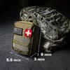 FalconTac 200 Pieces First Aid Kit IFAK Survival Kit Molle System Compatible Pouch, Emergency Kit Gift for Men, Dad, Husband, for Outdoor, Camping, Hunting, Hiking, Home, Earthquake, Disasters view 4