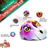 Unicorn Toddler and Kids Bike Helmet Adjustable and Multi-Sport for Child Boys and Girls.for Bicycle Skateboard Skating Scooter Helmet with Rear Light view 2
