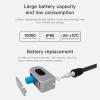 Fingerprint Bike Lock, Heavy-Duty High-Security Cable Bicycle Lock Chain with Key, Suitable for Bike, Motorcycle, Door, Fence etc, view 3