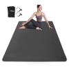 Large Yoga Mat for Men and Women - 6'x4'x6mm, Extra Wide TPE Fitness Mat for Home Gym Workout, Non-Slip, Perfect for Barefoot Exercise (Yoga, Pilates, Stretching, Meditation) view 1