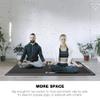 Large Yoga Mat for Men and Women - 6'x4'x6mm, Extra Wide TPE Fitness Mat for Home Gym Workout, Non-Slip, Perfect for Barefoot Exercise (Yoga, Pilates, Stretching, Meditation) view 4