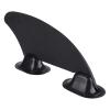 Akozon Tracking Fin,Kayak Skeg Tracking Fin Integral Fin Mounting Points Black Watershed Board Kayak Boats Canoe Accessories view 2
