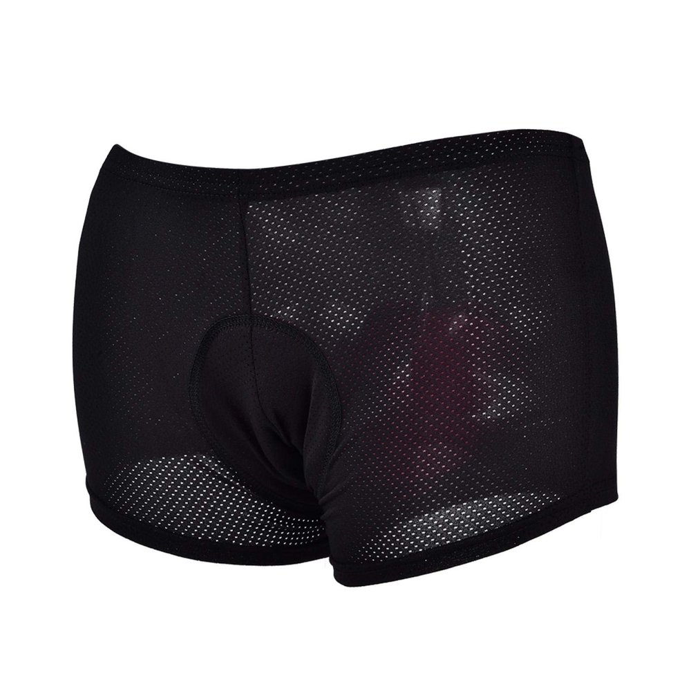 Unisex 3D Padded Cycling Underwear for Men Women Breathable, Anti Chafe Bike Riding Shorts with Seamless Design, Fit for Road Mountain Biking (Medium)