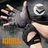 ATERCEL Weight Lifting Gloves Full Palm Protection, Workout Gloves for Gym, Cycling, Exercise, Breathable, Super Lightweight for Men and Women(Gray, S) view 2