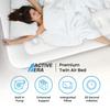 Active Era Overnight Bundle Twin Air Mattress and 3 Season Sleeping Bag - Elevated Inflatable Mattress with Built in Pump and Raised Pillow & Lightweight, Compact Sleeping Bag and Blanket view 4