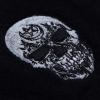 Outdoor Sweat Band for Wrist- Embroidered Heavy Metal Sweat Absorbent Wrist Band - Terrycloth Black Arm Band for Sport (Heavy Metal - Schweiband) (SkullStar) view 3