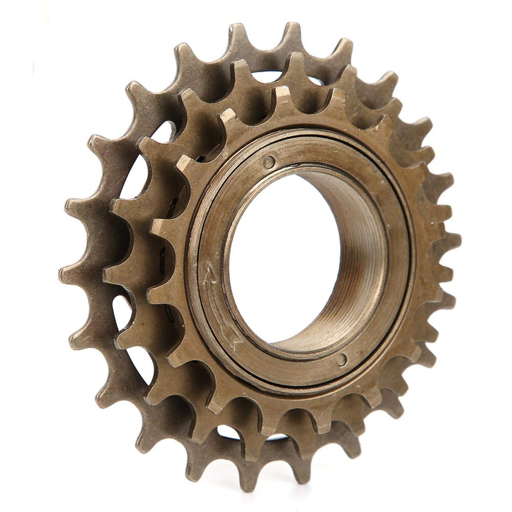 Bicycle Freewheel, Durable Upgrade Metals 3 Speed 16/19/22T Freewheel for Mountain and Road Bikes Cyclists Commuters Touring
