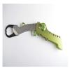 DunMuan New Aluminium Fishing Lip Grip Fishing Gripper Fishing Tackle Tool Three Colors Available Single Handle Use DunMuan (Color : Green) view 1