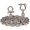 Deck Man 316 Stainless Steel 5/16" Boat Anchor Lead Chain with 2 Pack 3/8" Anti-Off Shackles, Marine Grade (4 FT) view 1