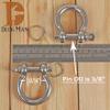 Deck Man 316 Stainless Steel 5/16" Boat Anchor Lead Chain with 2 Pack 3/8" Anti-Off Shackles, Marine Grade (4 FT) view 3