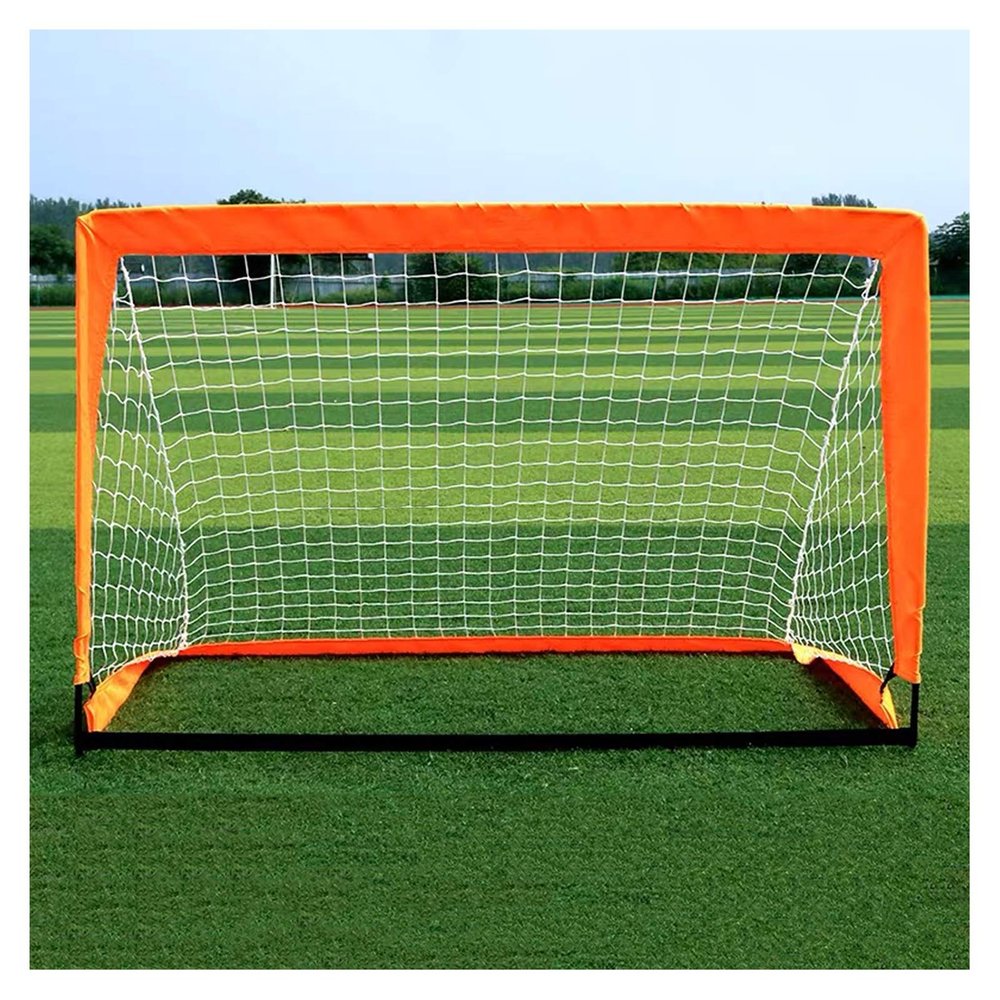 Soccer Goals Hua Football Goal 2 Pack, Portable Children's Football Training Net, Indoor and Outdoor Football Sports Games, 120x80x80cm