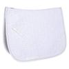 Dover Saddlery Double Diamond Soft Back Dressage Pad, Size: Dress, Color: White view 1