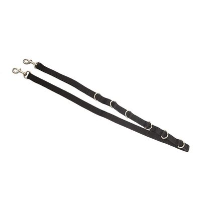 Dover Saddlery Side Reins with Elastic, Color: Black, Size: One Size