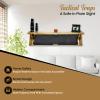 Tactical Traps - Freedom 52R Concealment Shelf with Trap Door and RFID Lock - Secure & Safe Hidden Concealment Compartment - 46" X 13.5" X 5" - Early American view 3