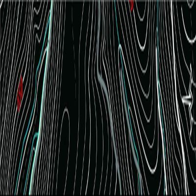 White Water Archery Laminated Black Topo Topographical Map Arrow Wraps 15pc Choose Length Width (6, 1)