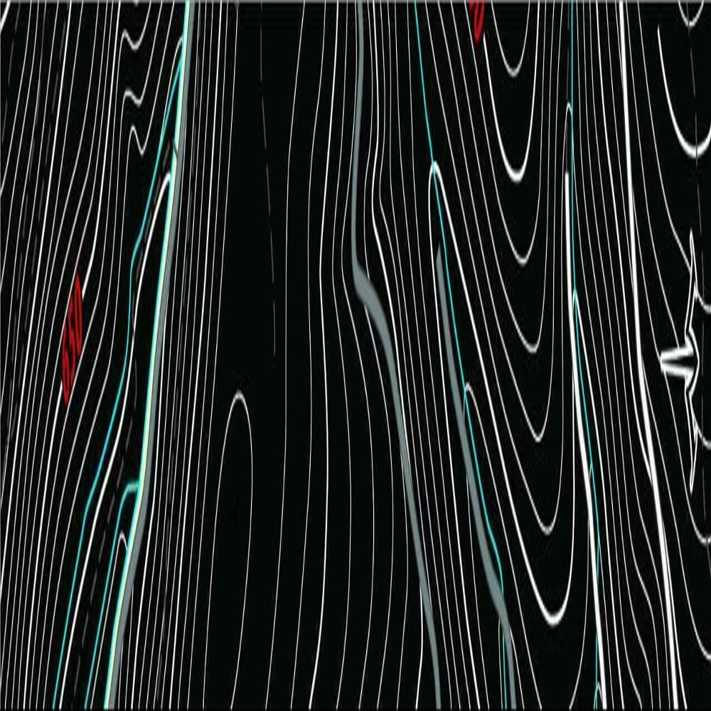White Water Archery Laminated Black Topo Topographical Map Arrow Wraps 15pc Choose Length Width (6, 1)