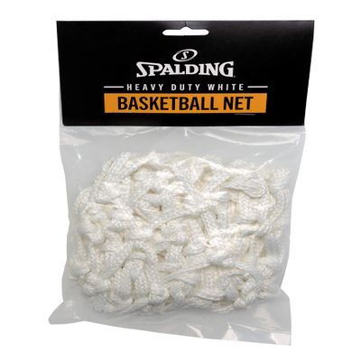 Spalding Replacement Heavy Duty White Net - for Basketball Rim